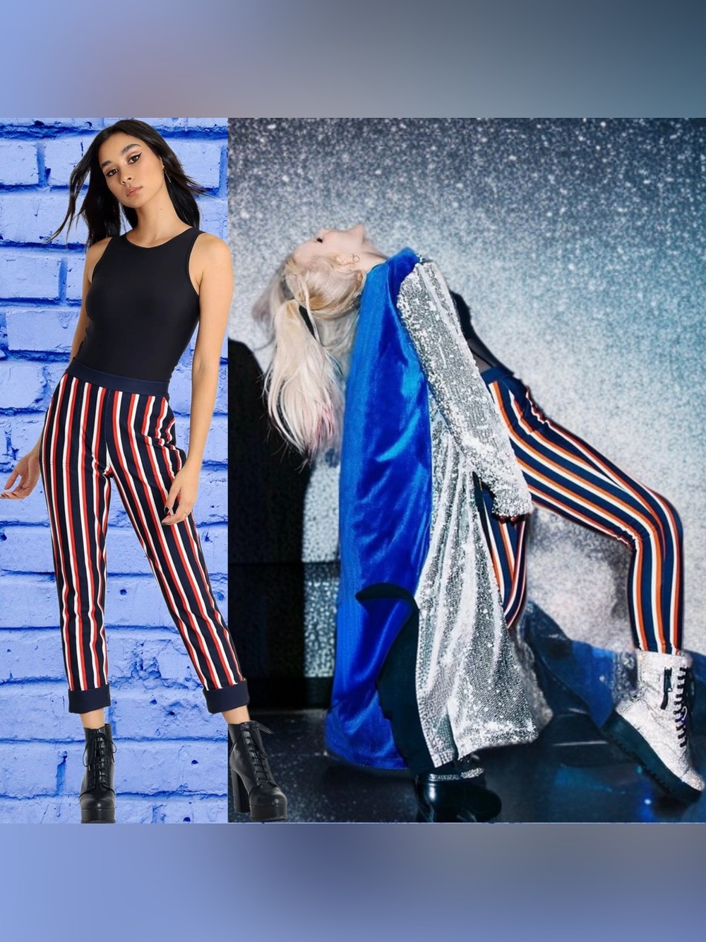 Blackmilk Birds of Prey- Harlequin Pants NWOT